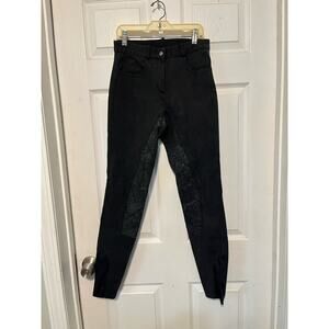 SmartPak Piper Paisley Knit Mid-Rise Full Seat Silicone Riding Breeches 26L